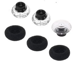 JNSA Large Size Eartips & Foam Cover 3 Pack Replacement Accessory Kit for Plantronics Voyager Legend Headset (3 Ear - ShopVlot