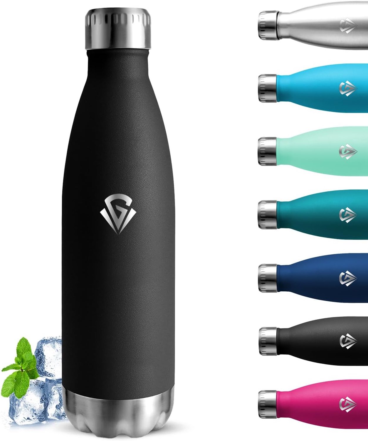 SnelShoppen - RVS Thermosfles 750 ml Lekvrij Dubbelwandig Vacuum Geïsoleerd - Houdt 12 uur warm en 24 uur koud - Ideaal voor Camping, Kantoor, Gym en