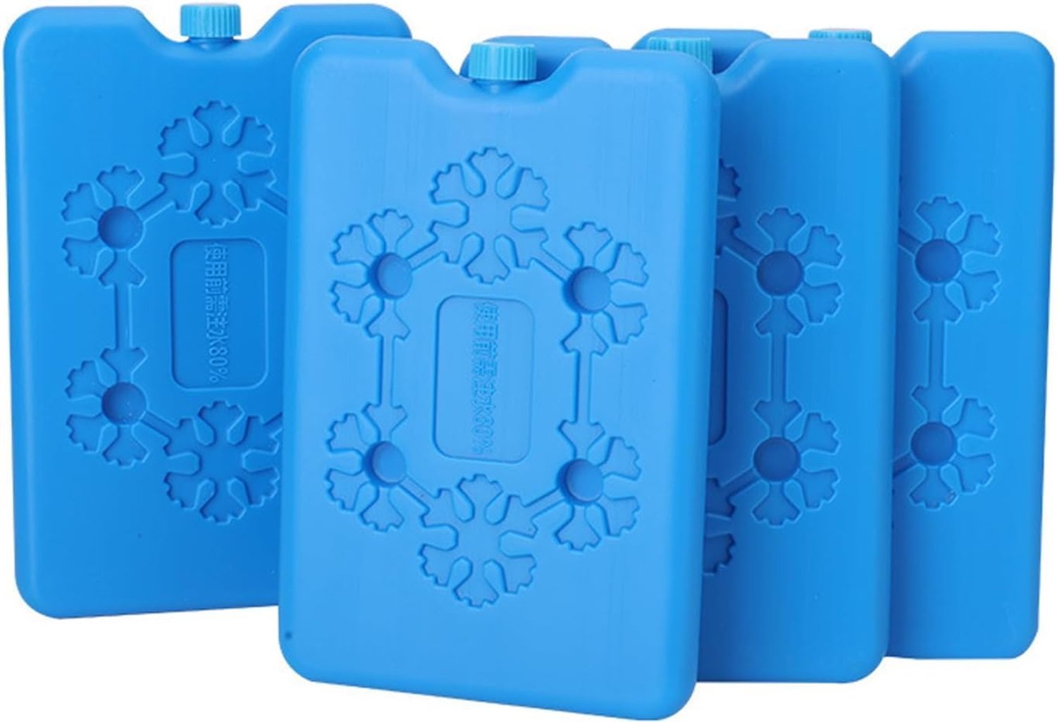 Koelblok, 200 ml, koeltas, herbruikbaar, extra dun, lange koelprestaties voor reizen, picknick, blauw - ShopVlot