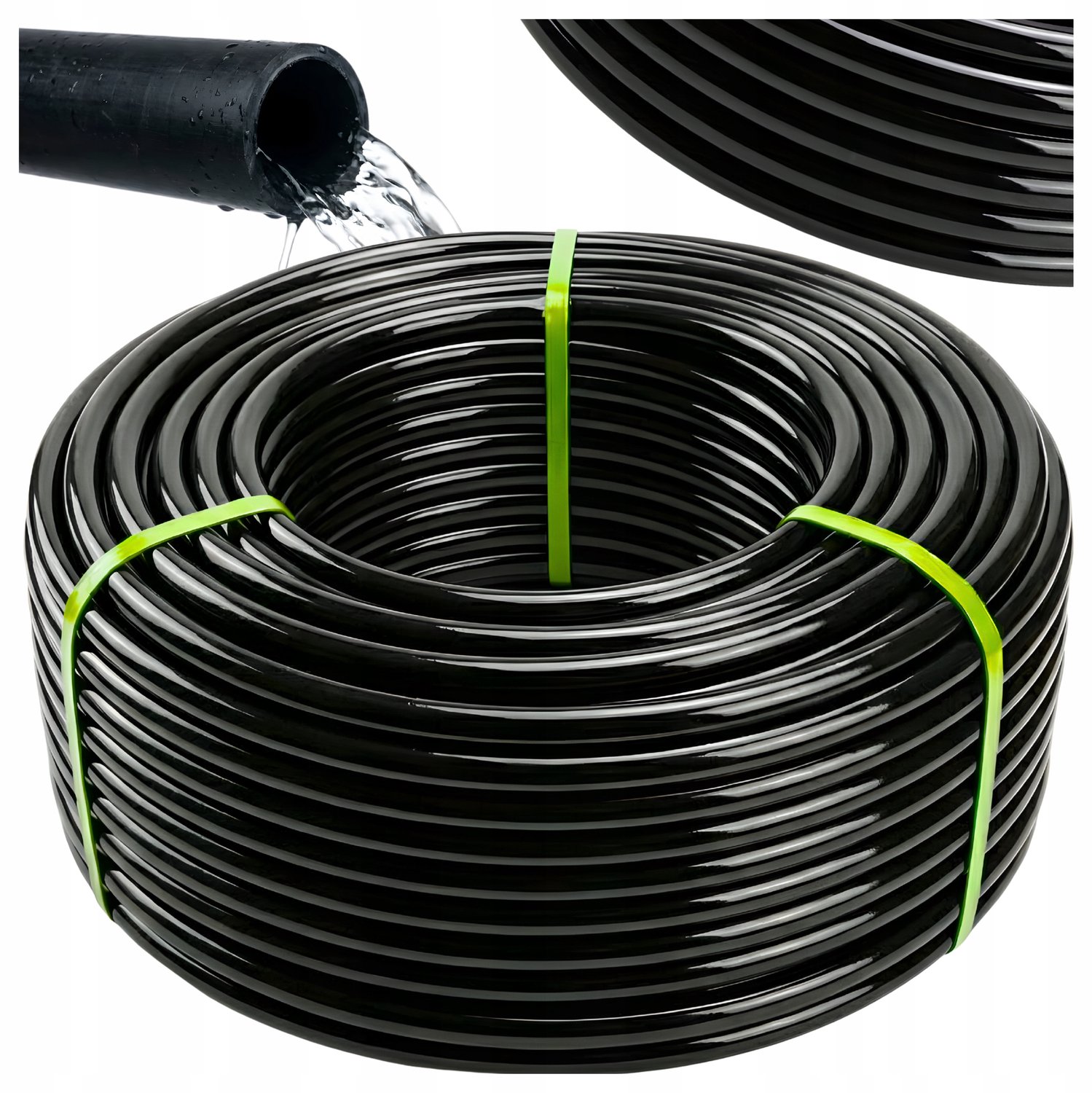 Merkloze PE Irrigatieslang 20mm - 100 meter