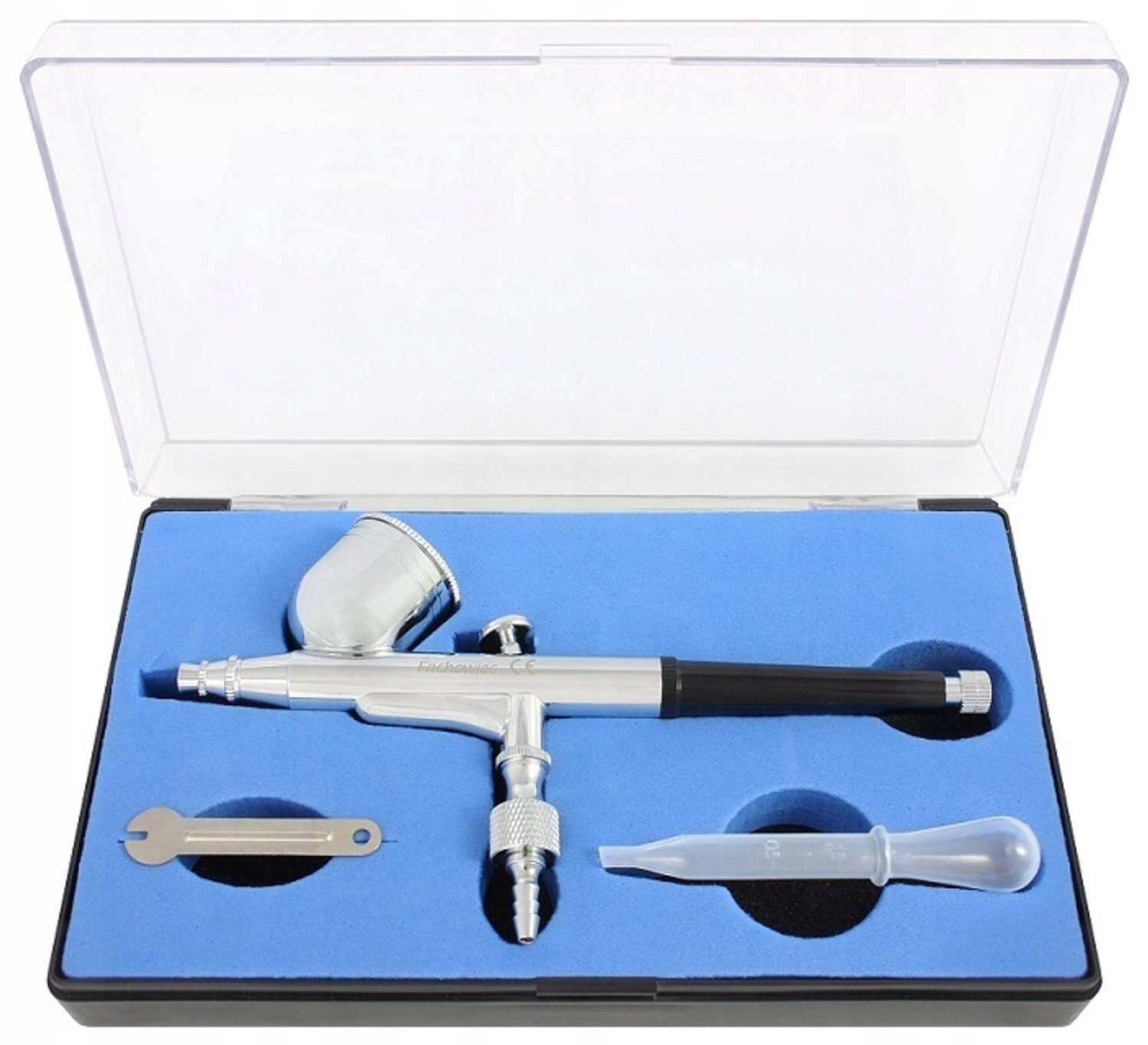 Aerograaf BD-130: Precisie spuiten met 0,2 mm naald en 8 ml reservoir