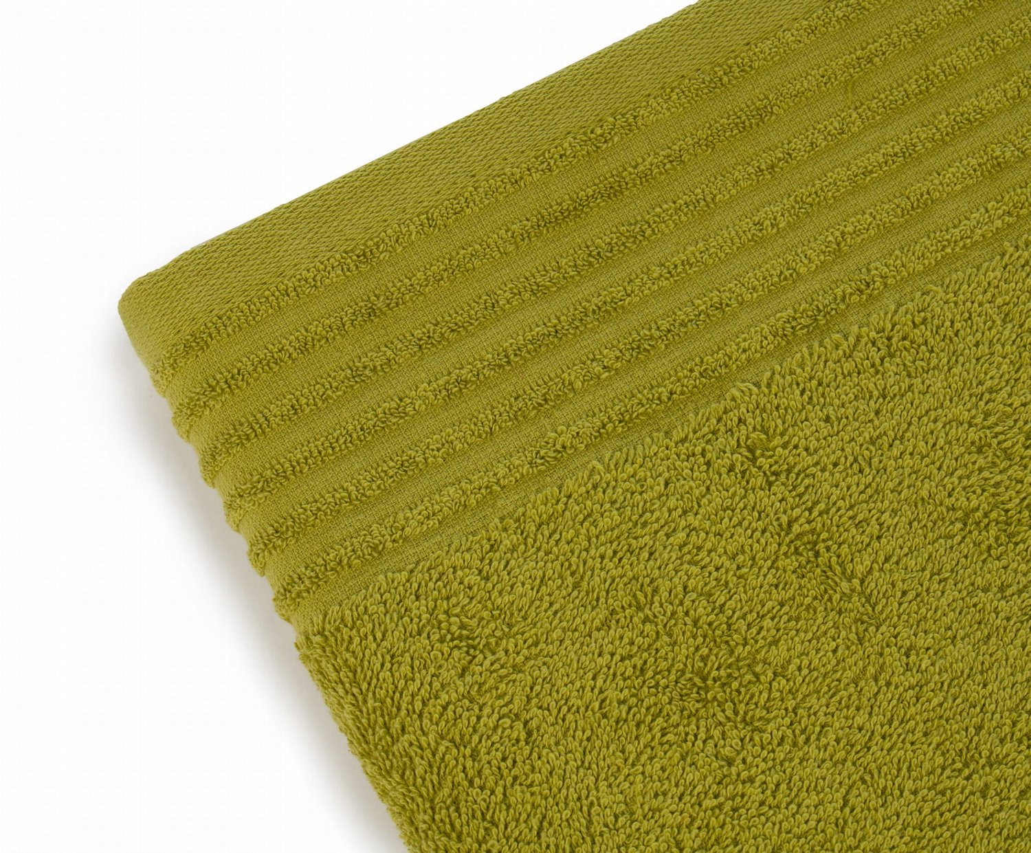 Gözze Hamburg Handdoek 50x100cm - Zacht Groen
