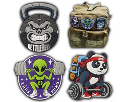 EVERFLY Belcro Military Backpack Patches, Set of 3 Patches, Crossfit Patches, Belcro Tactical Backpack, Accessories - ShopVlot