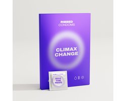 Ribbel Condooms - 48 Stuks - Premium Kwaliteit - Smaak & Geurloos - Discrete Verzending - Climax Change