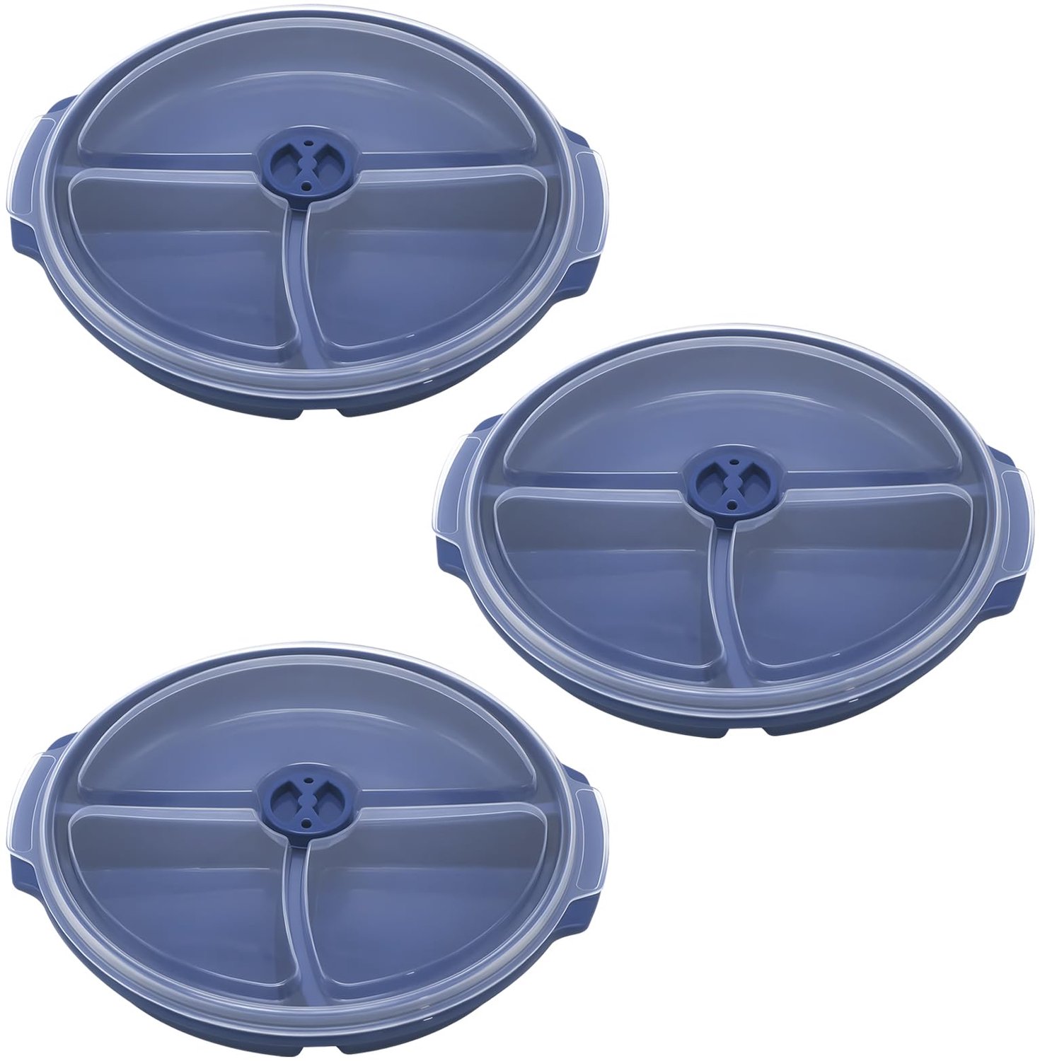 Set van 3 Magnetronborden met Deksel en Ventilatie