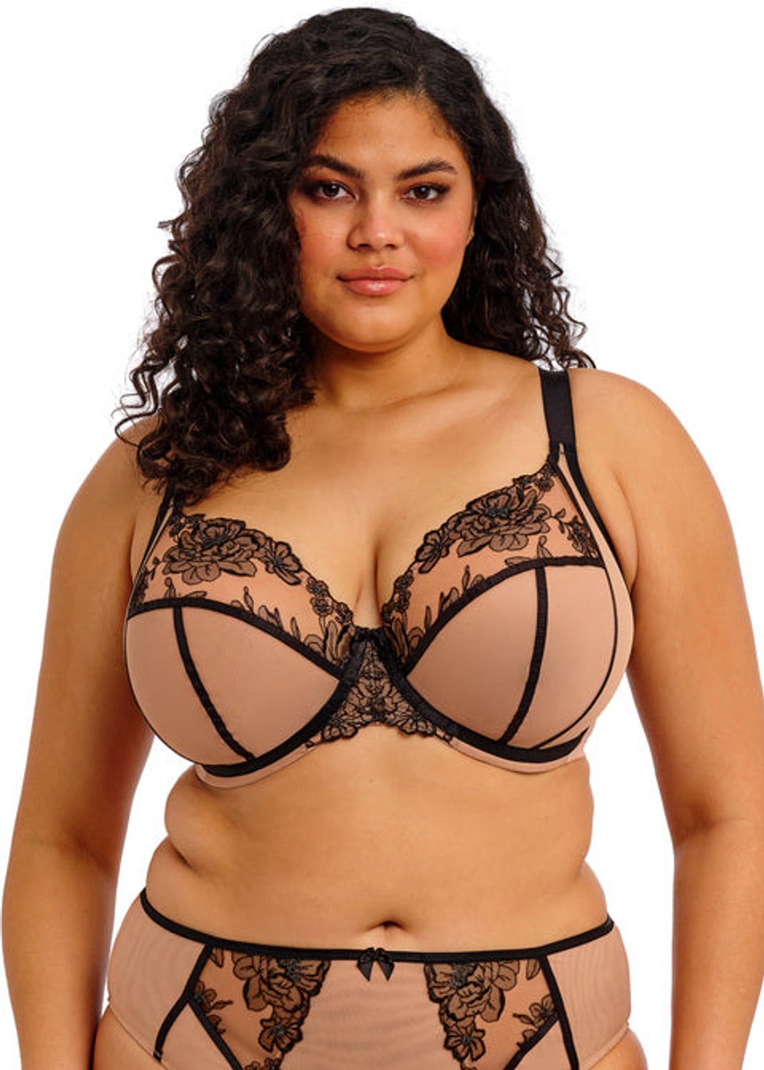 Elomi Teagan Beugel Bh EL302602 Zwart - maat EU 85I / FR
