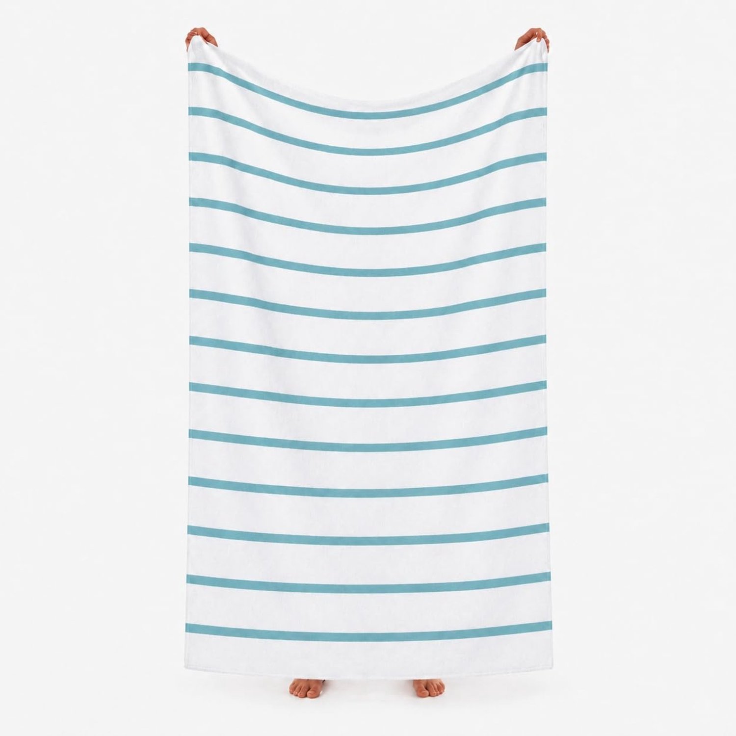 Katoenen Strandhanddoek 100x180cm voor Comfortabele Dagen