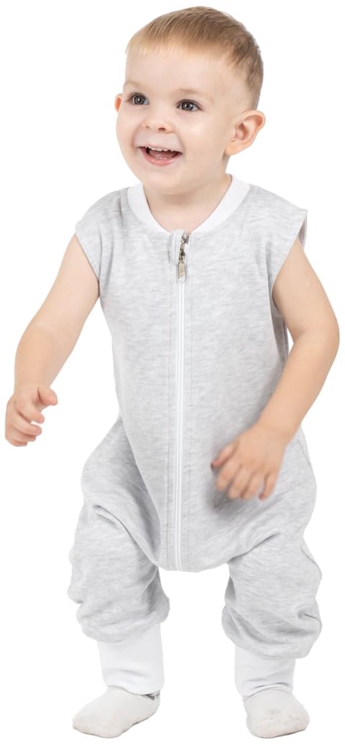 Baby Winter Slaapzak met Voeten - 2.5 Tog Grijs 18-36 Maanden