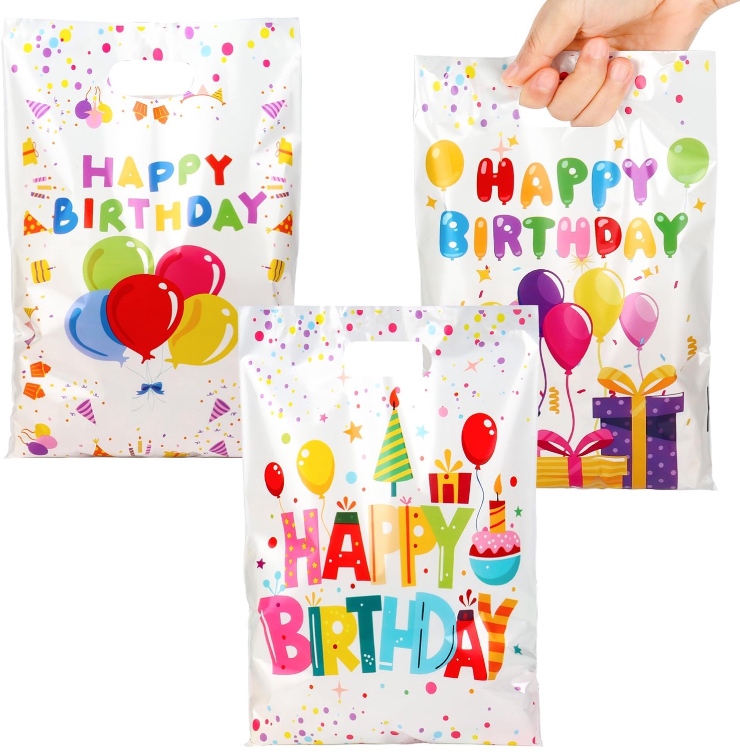 30 Happy Birthday Cadeauzakjes voor Feestdecoratie