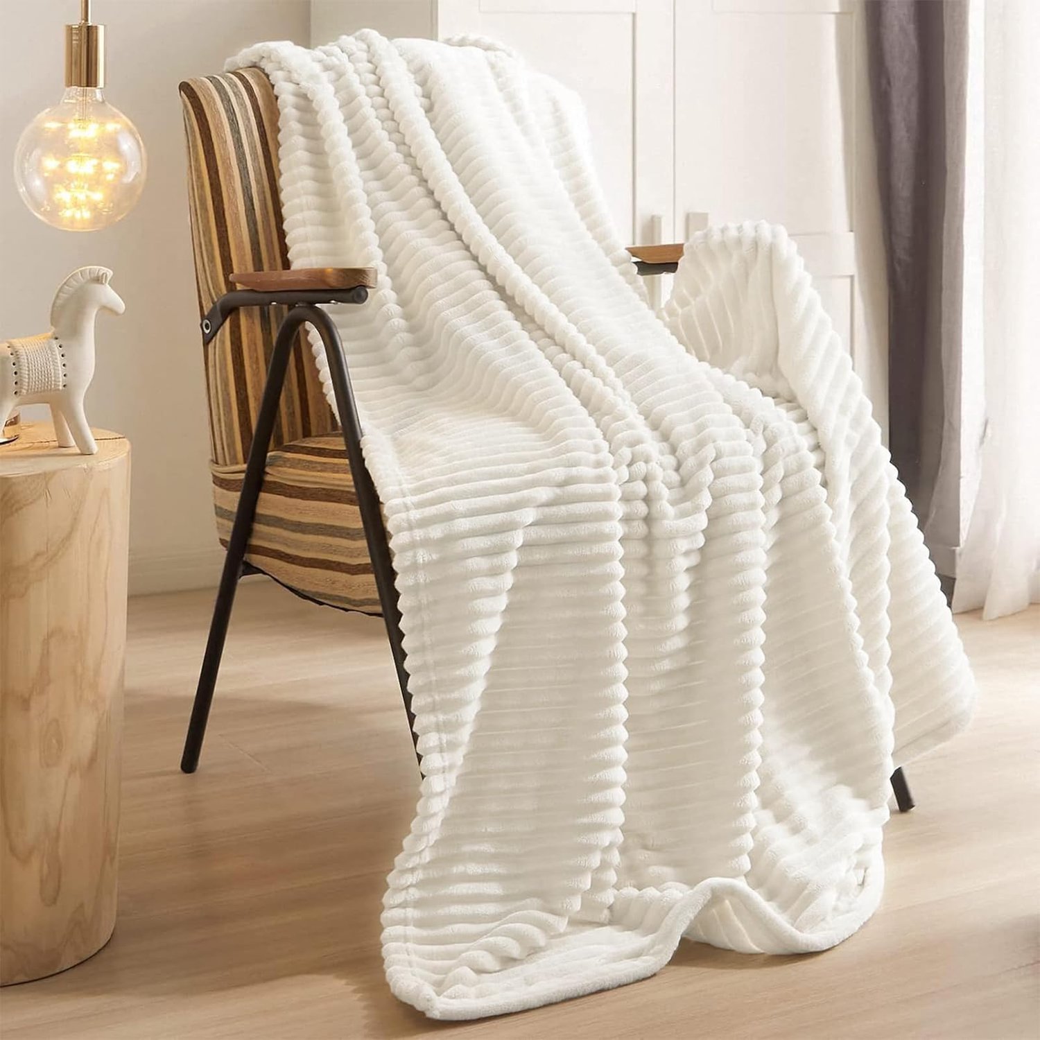 Premium Flanellen Dekentje 200 x 230 cm, Machinewasbaar