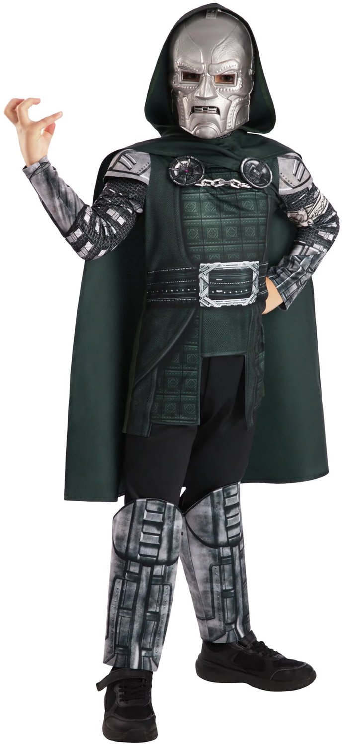 RUBIES NL - Luxe kostuum Dokter Doom Avengers Doomsday kind - 110/116 (5-6 jaar)