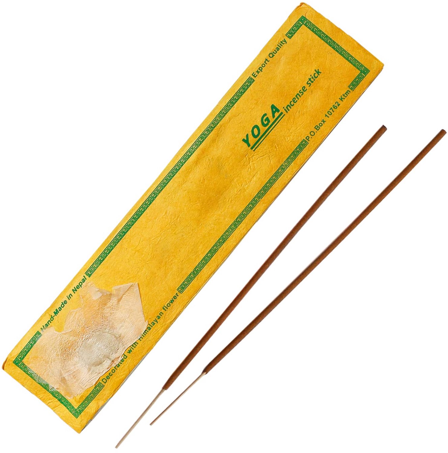 Premium Yoga Wierookstokjes, 100% Natuurlijk en Biologisch, 15 Stuks
