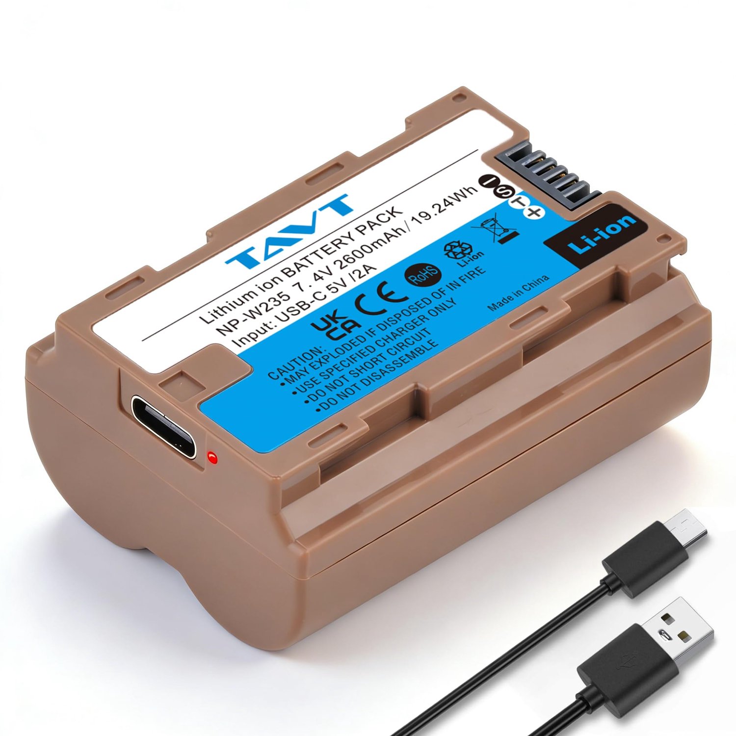 2600mAh Batterij voor Camera's van Fujifilm
