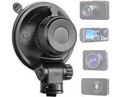 Zuignap Dashcam Houder - 360 Graden Rotatie - Geschikt voor Rove/Nexar/Z-Edge/Kingslim/iiywey - Temperatuurbereik - Diameter 5,3 cm - Lichtgewicht 37,2 g - Dashcamhouder