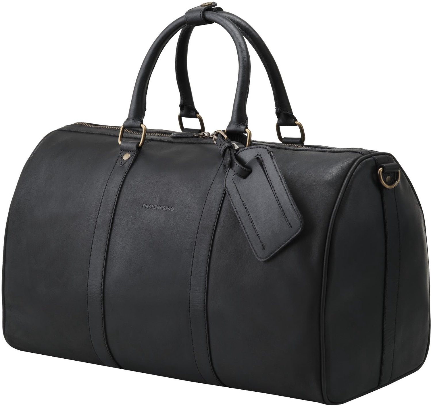 Compacte Leren Weekender Tas voor Handbagage