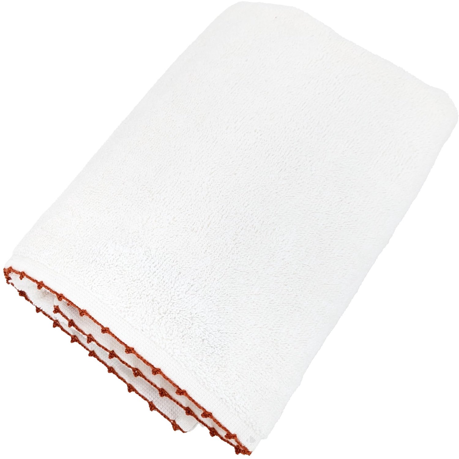Handdoek 50 x 100 cm 100% Katoen Oranje