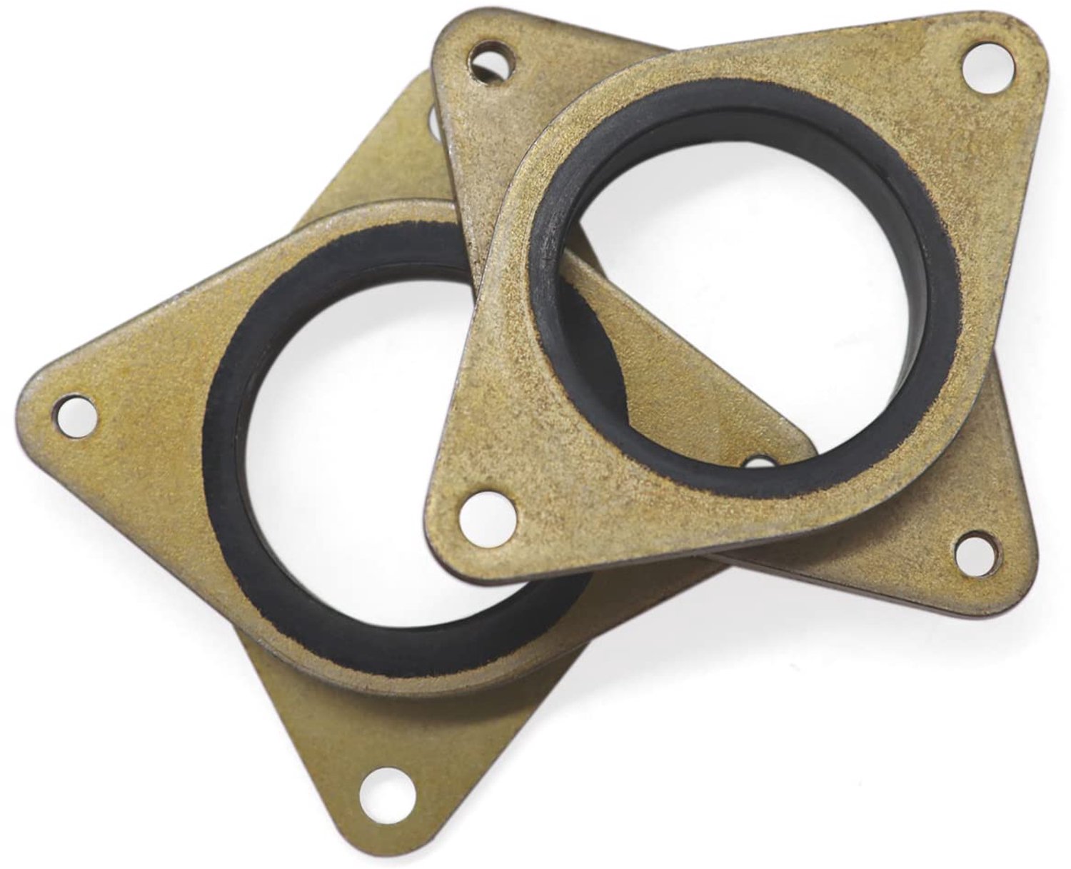 Vibratiedemper - Verbeterde prestaties - 4 Stuks - M3 Schroeven - Schokabsorberend - Geschikt voor NEMA 17 Motoren - Gemaakt van messing en rubber - Motorsteun