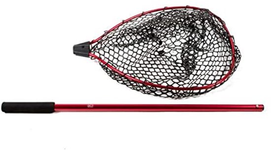 Rubber Landing Net voor Roofvis met Afneembare Aluminium Handgreep — afbeelding 2