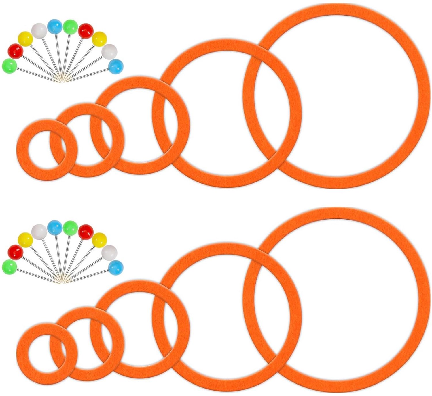 Dart Exercise Rings Set - Training ringen en pinnaalden voor dartboard