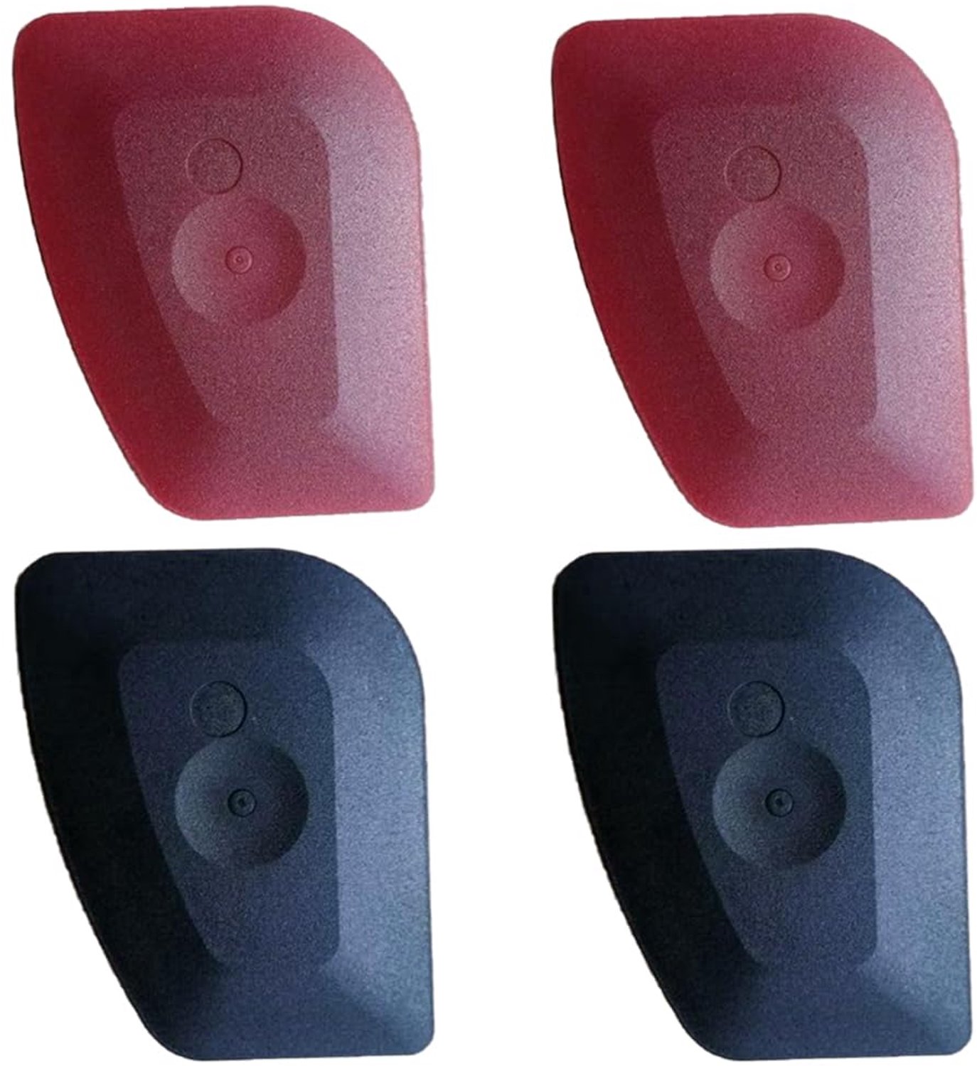 4 Stuks Pan Schrapers van Voedselveilig Plastic voor Keuken Gebruik