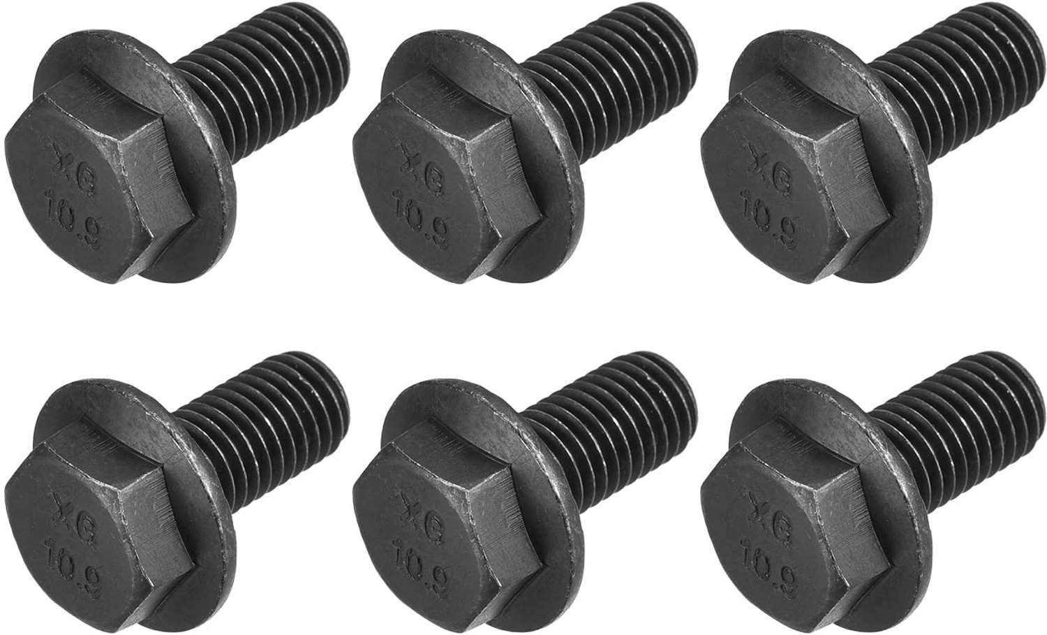 Zeskantige Flensbouten Set (M12 x 25 mm) - 6 Stuks