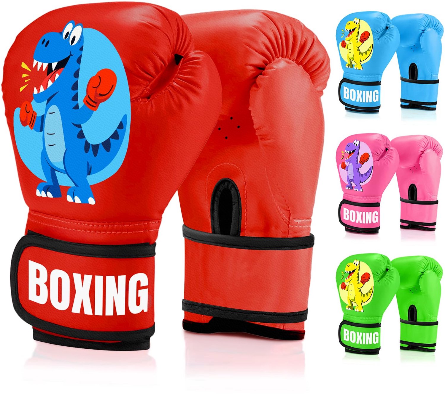 Bokshandschoenen voor Kinderen van 3 tot 14 Jaar voor Training en Sparring