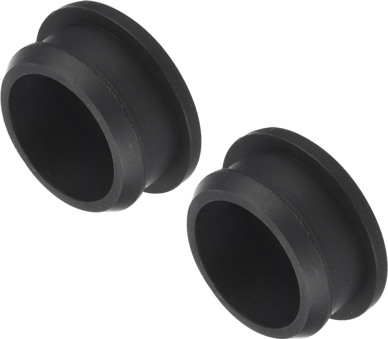 Siliconen Stoppen voor Gaten - 2 Stuks, Diameter 30 mm, Zwart