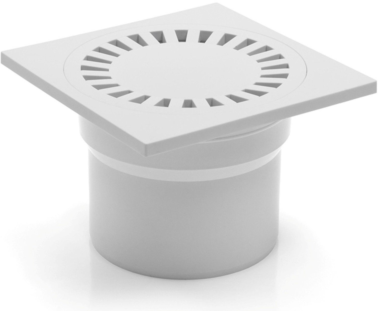 Doucheafvoer en Badafvoer - 150x150 mm - DN-110