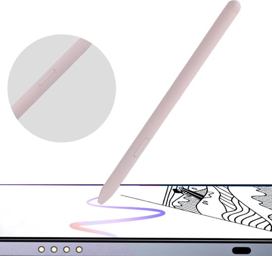 Stylus Pen Hoge Gevoeligheid - Stylus Pen voor Tab S6 Lite - Tablet Stylus - 5 Vervangende Tips - Duurzaam Plastic - Geschikt voor SM-P610/P615 - Tabletpen — afbeelding 5