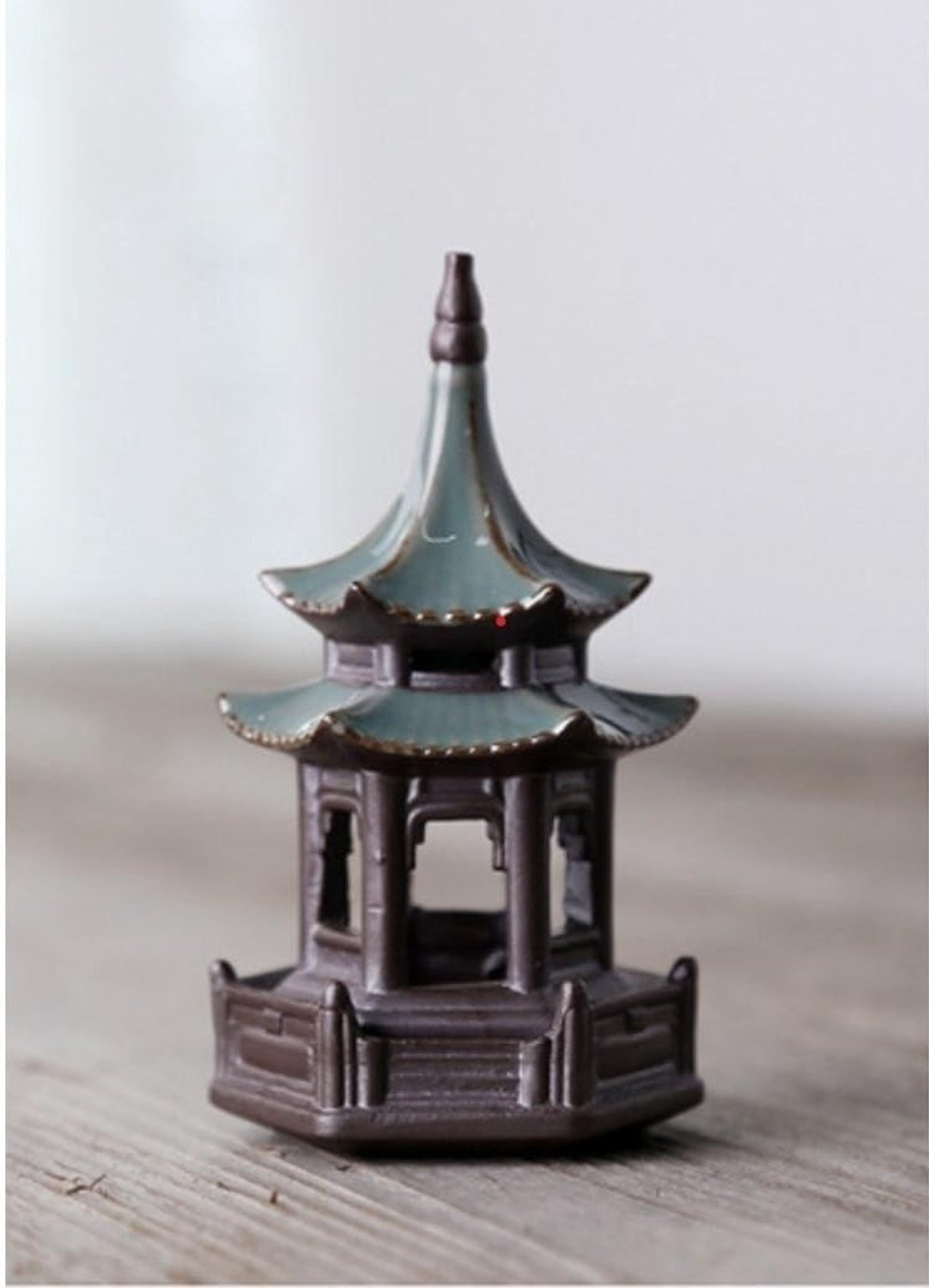Miniatuur Keramisch Paviljoen voor Terrariumdecoratie