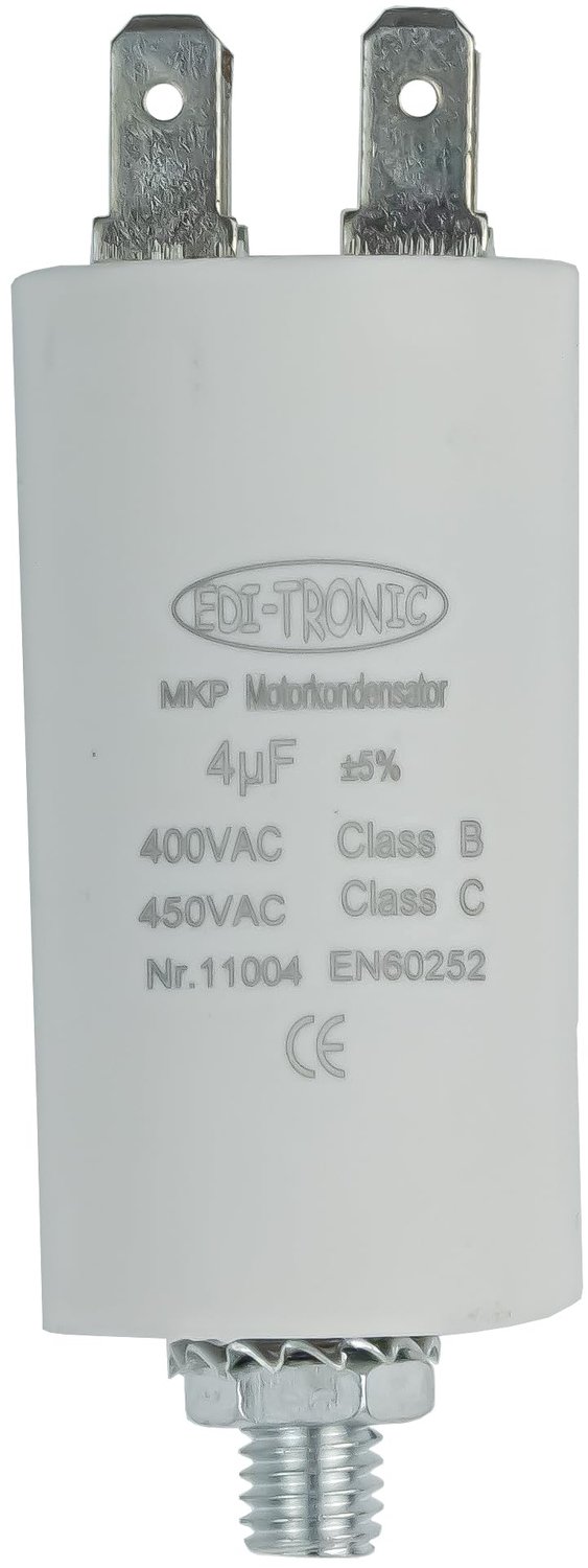 4µF 450V Motor Capacitor - Start- en Werkcapacitor