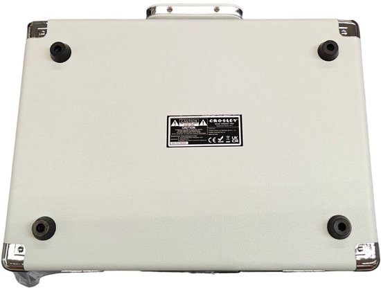 Crosley Cruiser Plus platenspeler - Wit - Bluetooth in/uit — afbeelding 4