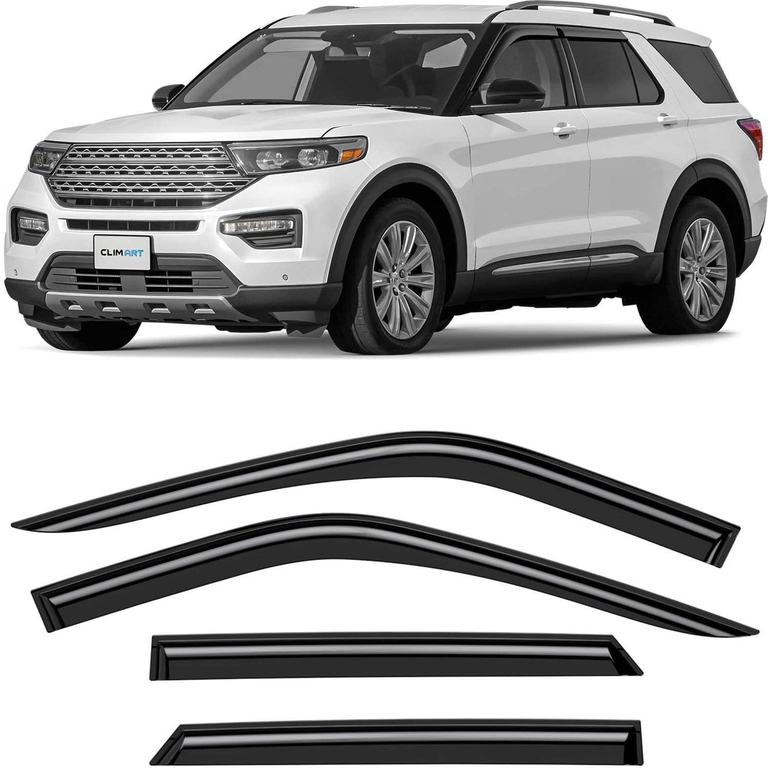 Winddeflector voor Ford Explorer 2019-2024