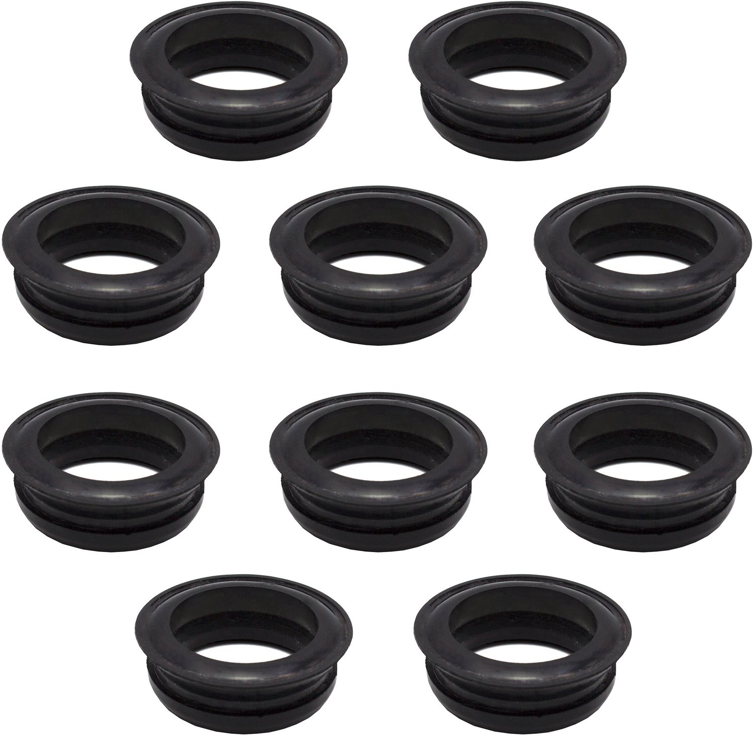 Snelkoppeling vervangende afdichting - Set van 10 stuks - Universeel - Rubber - Hoogwaardig messing - Compatibel met GEKA-systeem - Koppeling