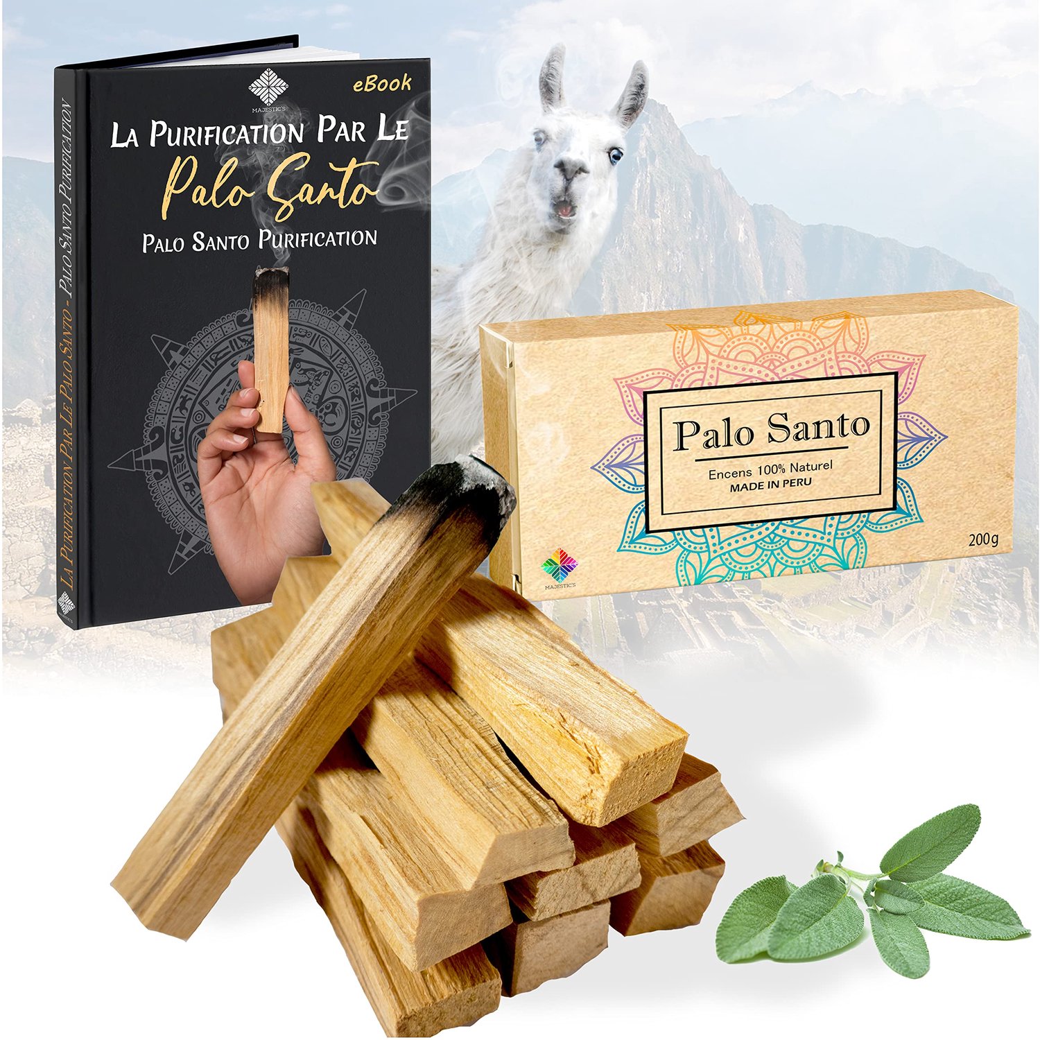 Palo Santo hout voor het reinigen van negatieve energie - 200 g