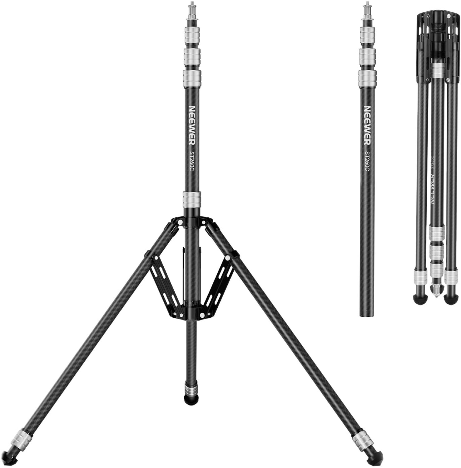 Carbon Fiber Tripod voor Fotografie en Verlichting