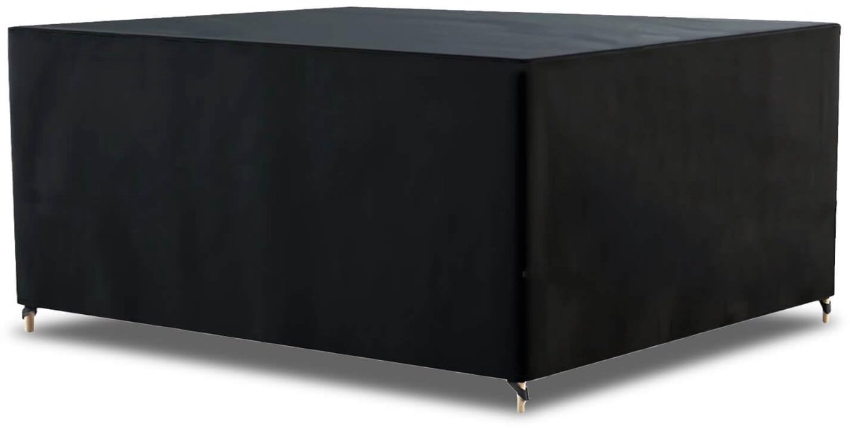 Famanu Afdekzeil, tuinmeubelen, afdekking, waterdicht, rechthoekig, tuintafel, beschermhoes, sectionele afdekking, winterbestendig, Oxford-weefsel, 150 x 120 x 71 cm wit