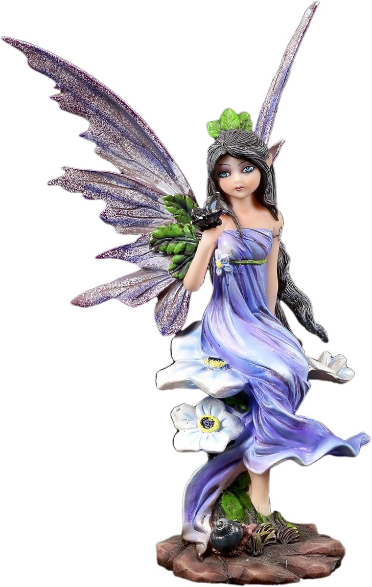 Shop Elf Beeldje Decoratie Beeldje met Vlinder Vleugels