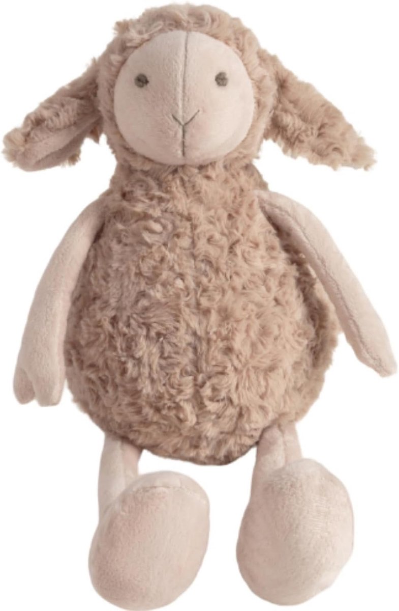 Knuffelspeelgoed, 30 cm, lange poten lam, pluche speelgoed, teddy, wasbaar pluche schaap, gevuld dier, zacht voor alle leeftijden, verzamelaars en dierenliefhebbers