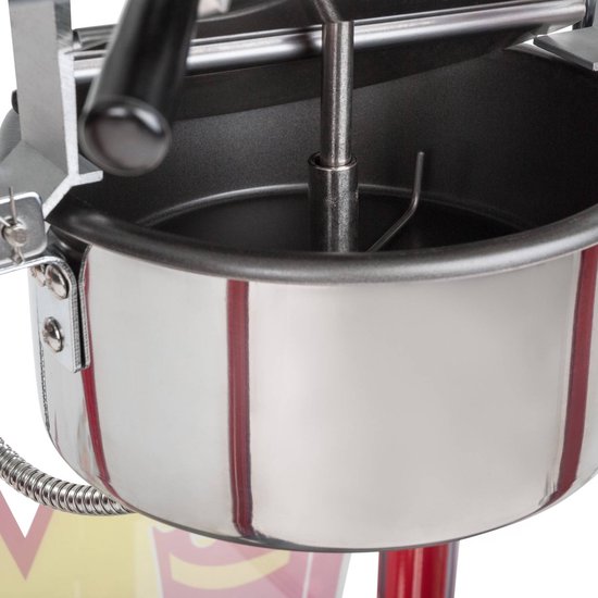 Popcornmachine met kar - Rood - Royal Catering — afbeelding 5