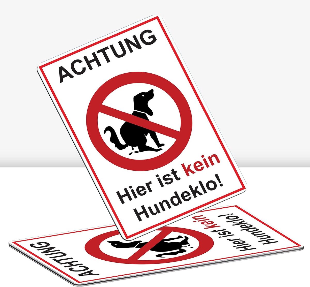 2 stuks. Let op: hier is geen hondentoiletbordje 20 x 30 cm aluminium 3 mm aluminium dibond stabiele aluminium composietplaat, geen hondentoilet met uv-bescherming van STROBO