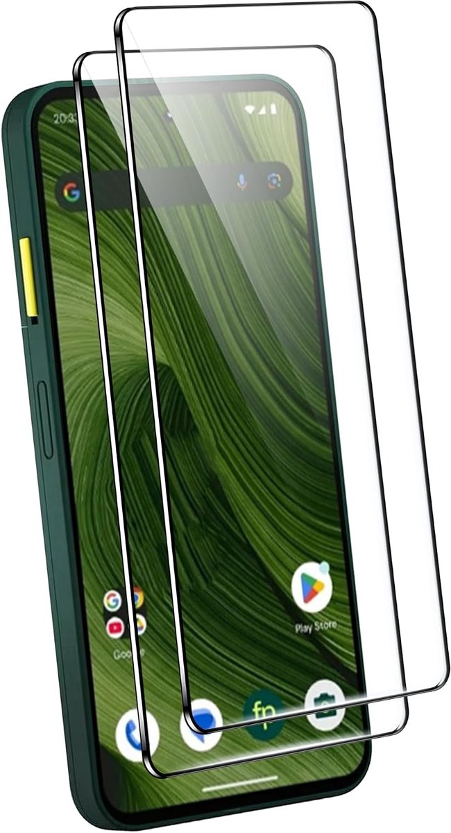 2 stuks gehard glas voor Fairphone 6 displaybescherming, zonder luchtbellen, hardheid 9H, ultra transparant, krasbestendig displaybescherming