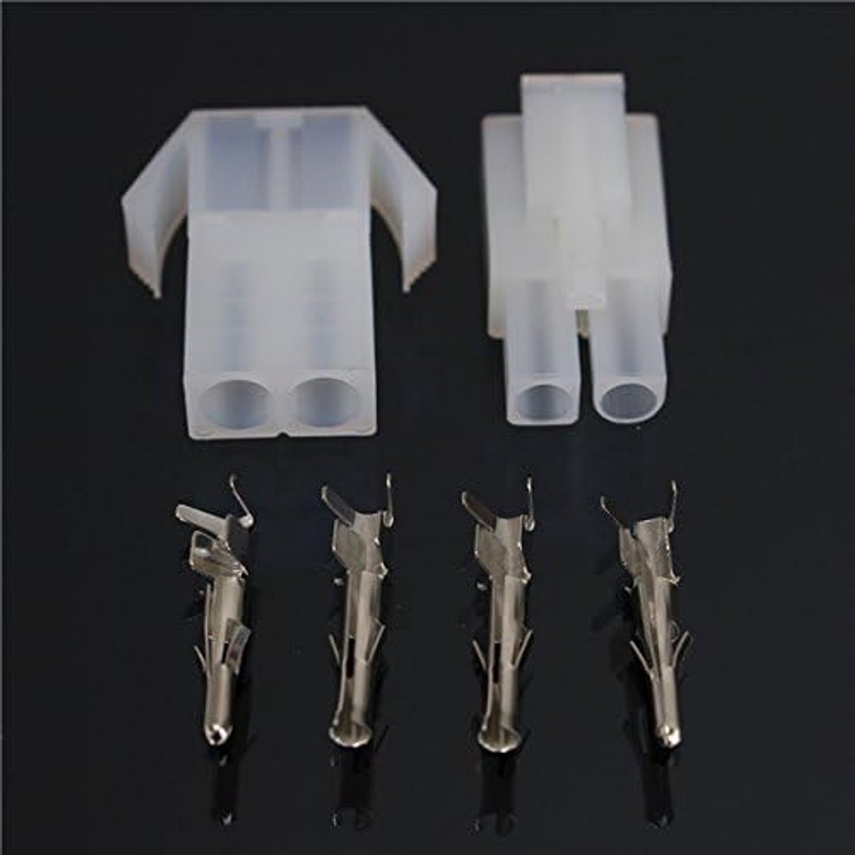 Motorfiets Acculader Adapter - 2 Weg Pin Connector Kit - Vervangend - Geschikt voor diverse motoren