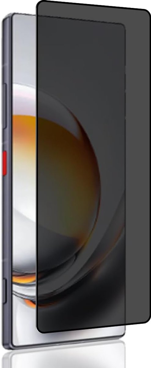 Inkijkbescherming beschermfolie voor ZTE nubia Z80 Ultra voor pantserglas, privacybescherming, anti-kras 3D-volledige afdekking, privacy pantserfolie displaybeschermfolie voor ZTE nubia Z80