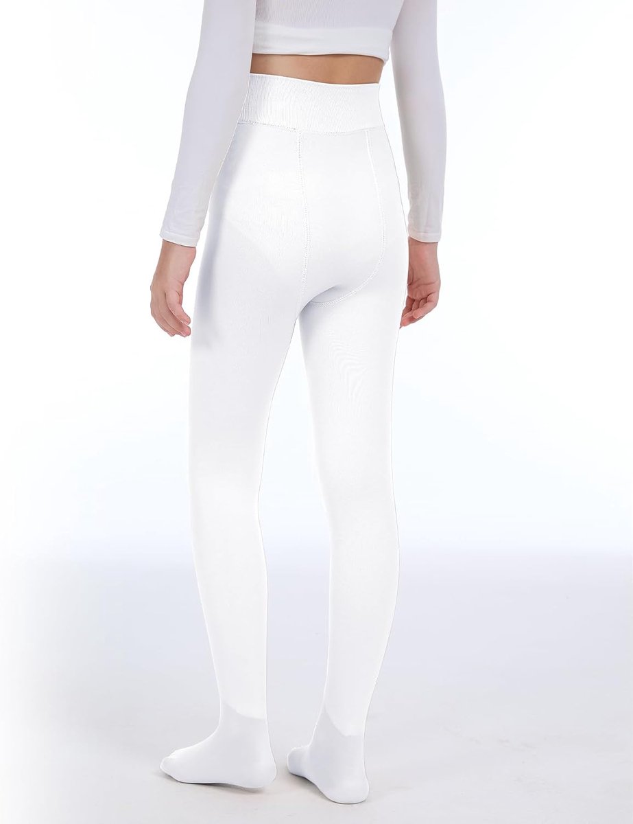 Panty voor Meisjes Thermische Winterpanty voor Kinderen Hoge Taille Ondoorzichtige Panty met Fleecevoering 3-11 Jaar