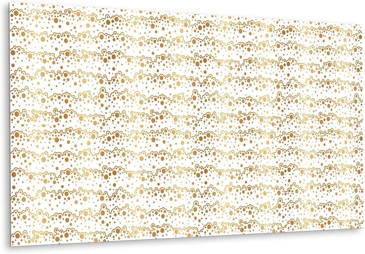 Muurtegels Zelfklevende Vinyl Splashback Muurstickers 100x50 cm (39,37x19,68 inch) Sticker Tegel Peel and Stick - Zeepschuim