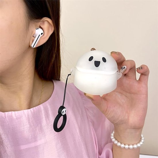 Hoes voor Samsung Galaxy Buds 3/3 Pro | voor Galaxy Buds 3 FE oordopjes (2025) | Siliconen oplaadbeveiliging afdekking | Meerdere stijlen huidontwerp | met reinigingskit en karabijnhaak (WTYL, Cartoon — afbeelding 2