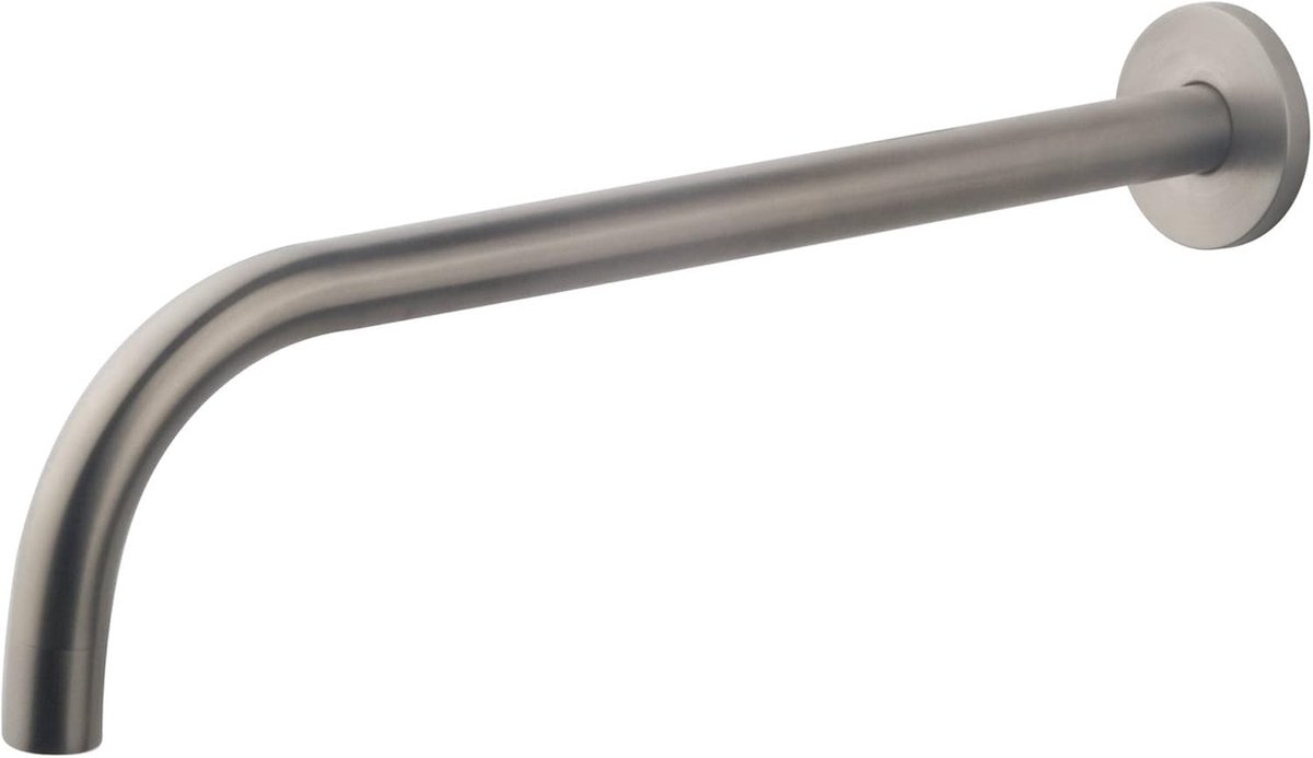 Joy uitloop rond 30cm 1/2 inch geborsteld staal
