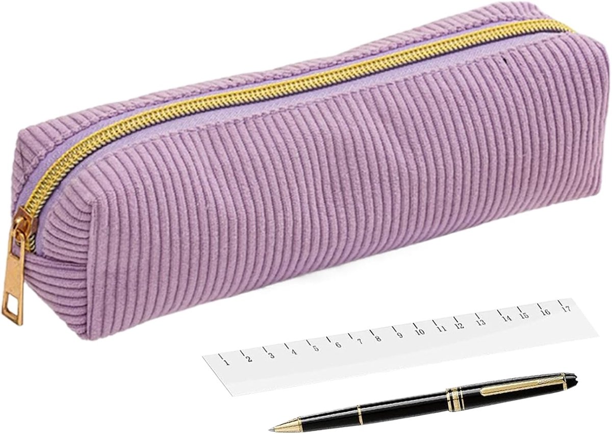 Ritsetui Ribfluwelen organizer voor pennen en markers