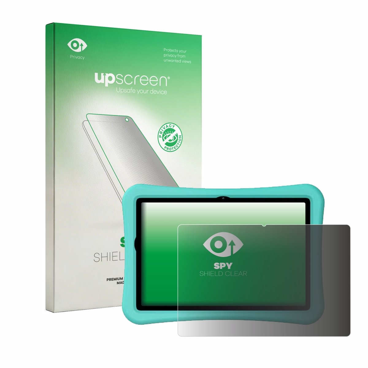 upscreen - privacy screenprotector voor Umidigi G2 Tab Kids - Folie Beschermfolie Blauwlichtfilter
